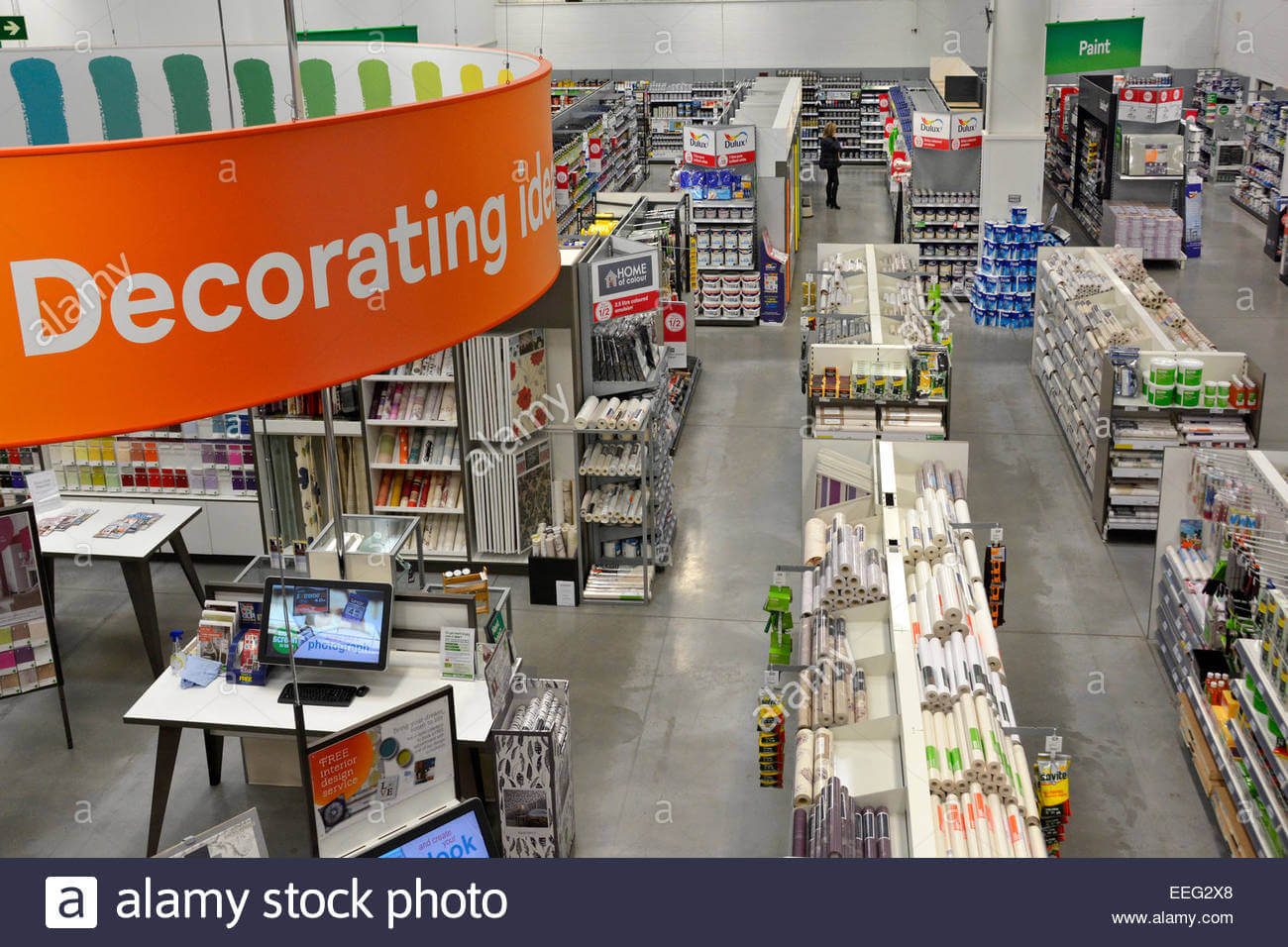 Losing each other at the home improvement shop