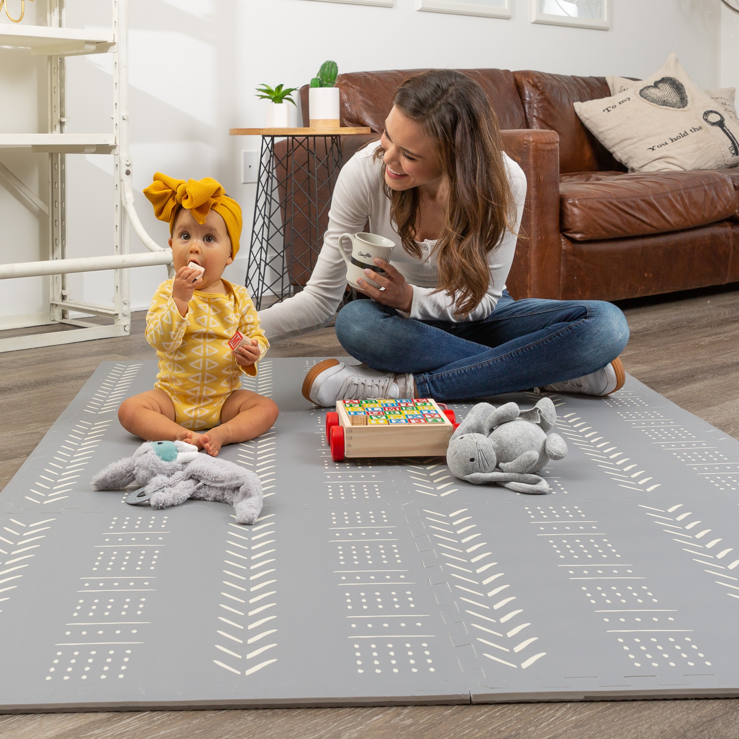 Baby Floor Mat, Padded Floor Mat ,Soft Baby Floor Mats