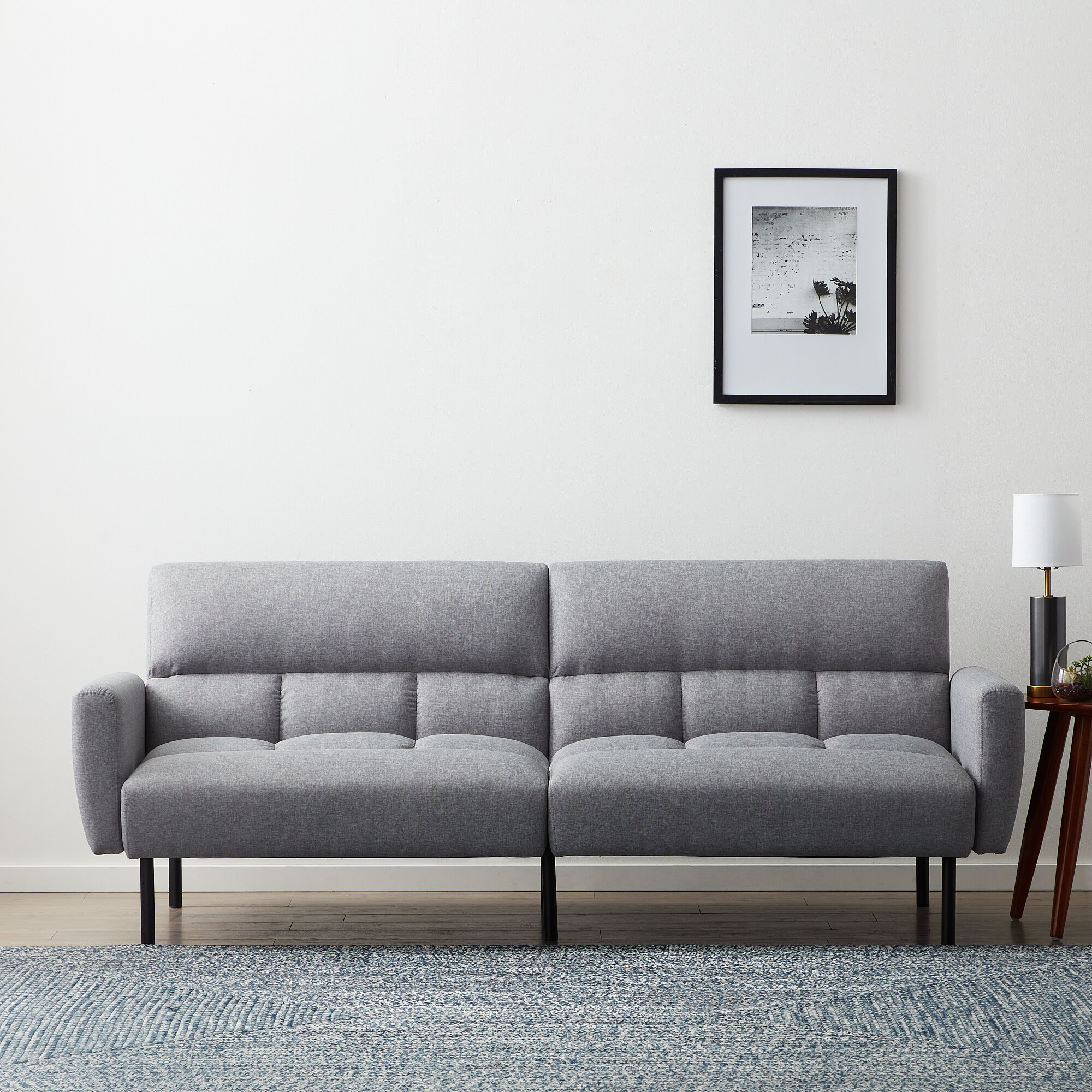 Futon couch as an original type of furniture
